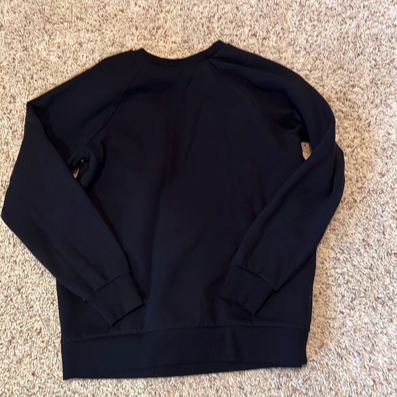 Hardly worn Motherhood Maternity “No More Silent Nights” Holiday fleece pullover - Picture 4 of 5